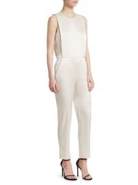 Remaline Sleeveless Crepe Jumpsuit at Saks Fifth Avenue